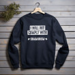 I Will Not Comply With Communism Printed 2D Unisex Sweatshirt