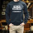 I Will Not Comply With Communism Printed 2D Unisex Sweatshirt