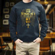 I Asked God To Make Me A Better Man He Sent Me My Wife Printed 2D Unisex Sweatshirt