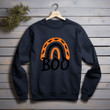 Happy Halloween Boo Classic Printed 2D Unisex Sweatshirt