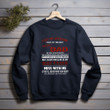 Funny Quote Father's Day Gift Idea I Get My Attitude From My Freakin' Awesome Dad Printed 2D Unisex Sweatshirt