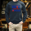 If You Voted For Biden Thanks A Lot Printed 2D Unisex Sweatshirt