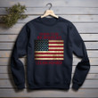 Proud To Be An American Legion Member Vintage USA Flag Printed 2D Unisex Sweatshirt