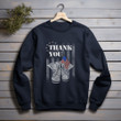 Thank You Gift For Veteran Printed 2D Unisex Sweatshirt