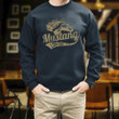Navy Mustang LDO CWO Military US Navy Mustang Retired Veterans Gift Printed 2D Unisex Sweatshirt