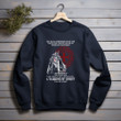 The Devil Whispered In My Ear A of Christ Printed 2D Unisex Sweatshirt