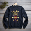 US Army Combat Engineer Veteran Printed 2D Unisex Sweatshirt
