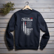 Just The Tip I Promise USA Flag Printed 2D Unisex Sweatshirt