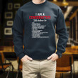 Veteran Funny Quote I Am A Conservative We Believe In God Printed 2D Unisex Sweatshirt