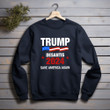 Veteran Trump Trump Desantis 2024 Save America Again Printed 2D Unisex Sweatshirt