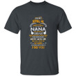Mother's Day Gift You Can't Scare Me I Have A Crazy Nana Printed 2D Unisex T-Shirt