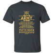 What Is An Army Veteran Gift For Army Veteran Printed 2D Unisex T-Shirt