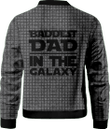 Baddest Dad In The Galaxy 3d Printed Bomber Jacket