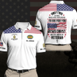 VIETNAM VETERAN Polo Shirt Custom Your Name, Text And Rank, Jesus Christ And The American Veteran, Veteran Shirt, Gift For Vietnam Veteran