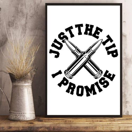Veteran Poster Just The Tip I Promise Poster 24x36