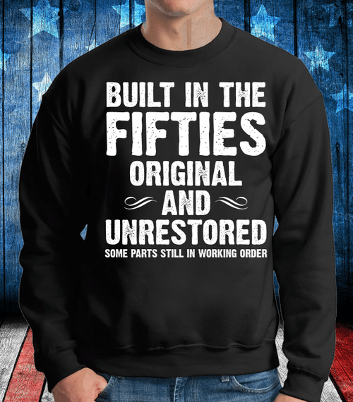 Built-In The Fifties Original And Unrestored Crewneck Sweatshirt