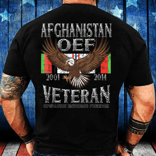 Afghanistan OEF Veteran Gift For Veteran T-Shirt