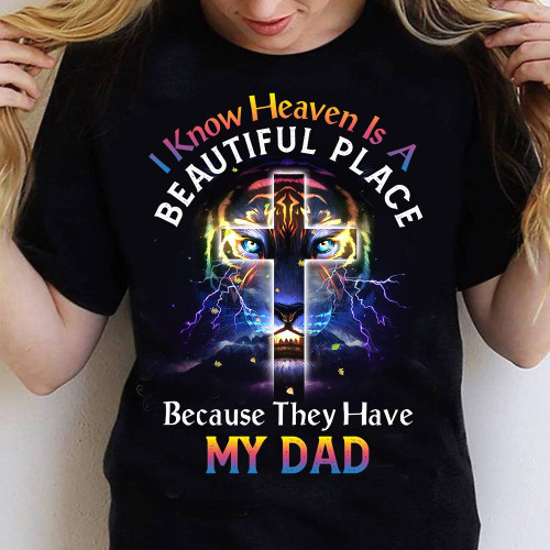 I Know Heaven Is A Beautiful Place Because They Have My Dad Standard T-Shirt