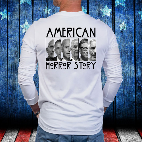 Anti Biden Shirt, American Horror Story Long Sleeve Shirt V2