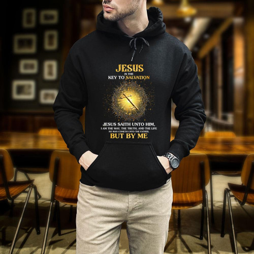 Christian Shirt Jesus Is The Key To Salvation Hoodie (Front)