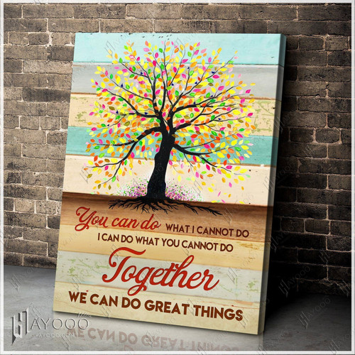 Teamwork - Matte Canvas - Together We Can Do Great Things Ver.2