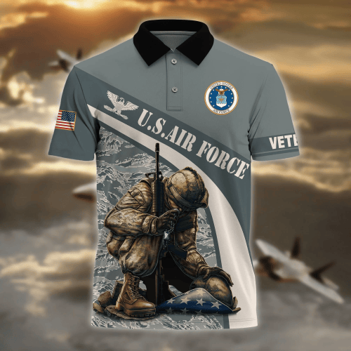 Premium US Air Force Veteran Polo Shirt PVC05030105