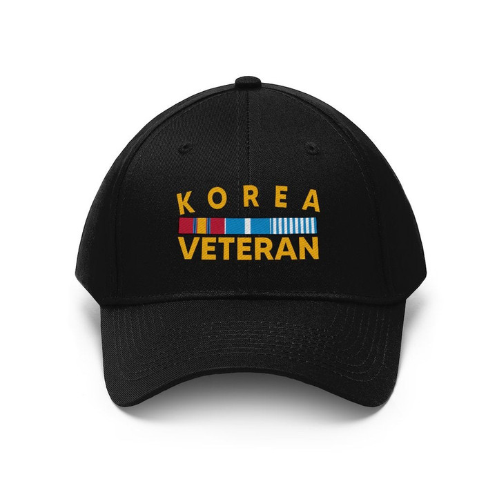 Veteran Hat, Gift For Veteran, Korea Veteran Unisex Twill Hat - ATMTEE