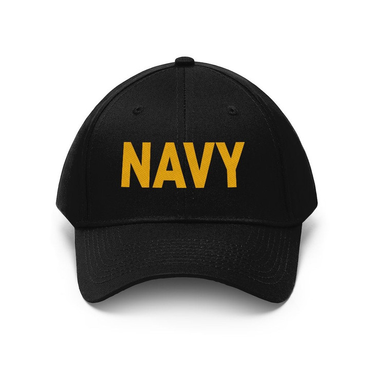 Veteran Hat, Navy Veteran Hat, US Navy Veteran Unisex Twill Hat - ATMTEE