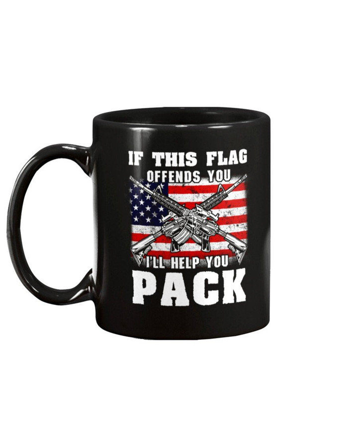If This Flag Offends You I'll Help You Pack Mug - ATMTEE