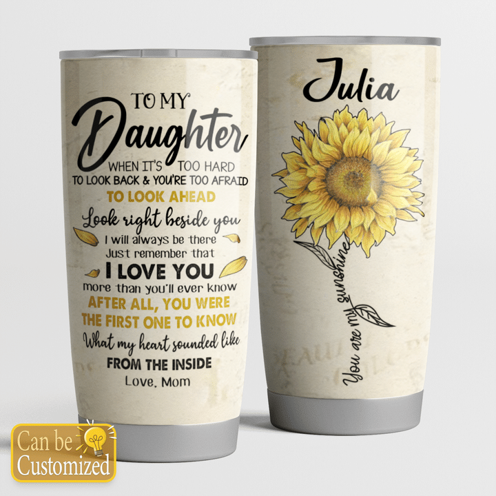 To My Daughter- Personalized Tumbler - 17T0721