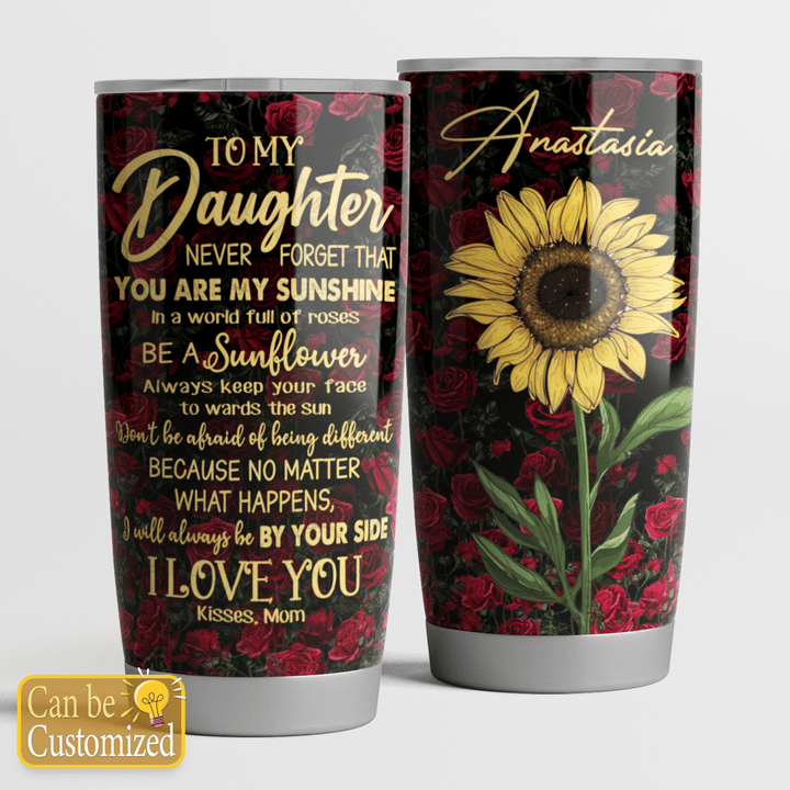 To My Daughter - Personalized Tumbler - 04T0721