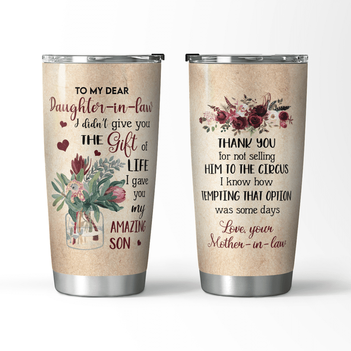 To My Daughter-In-Law - 20oz Tumbler - 78T1021