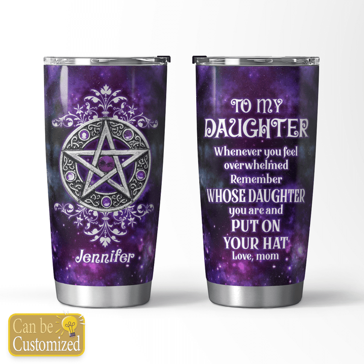 To My Daughter - Personalized Tumbler - 20T1021
