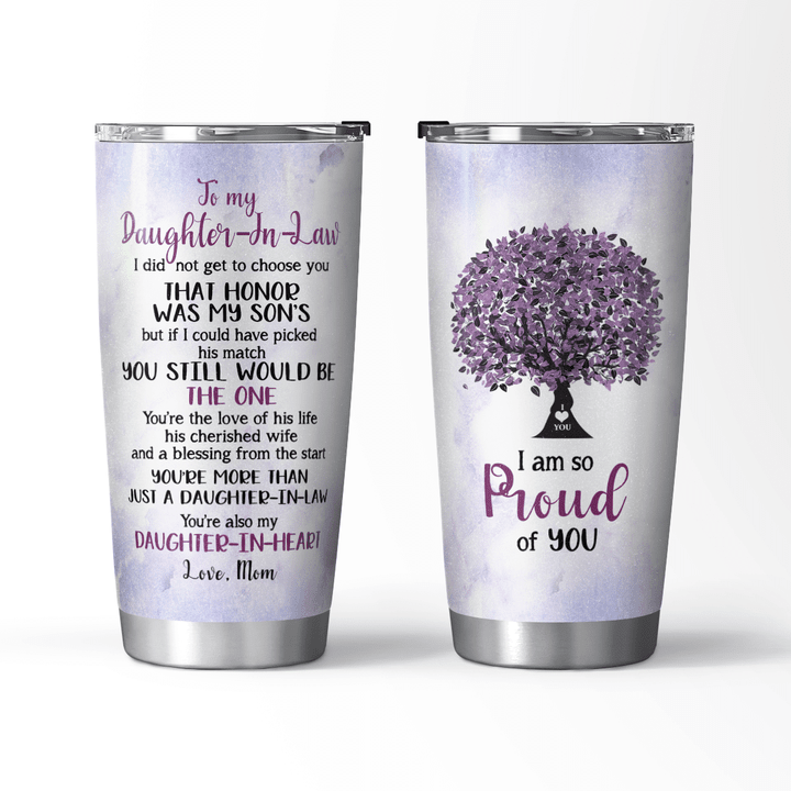To My Daughter-In-Law - 20oz Tumbler - 85T1021