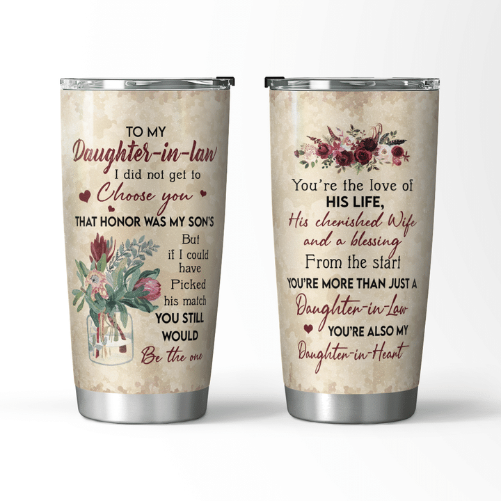To My Daughter-In-Law - 20oz Tumbler - 65T1121