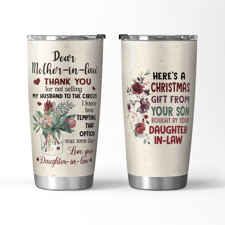 To My Mother-In-Law - 20oz Tumbler - 86T1021