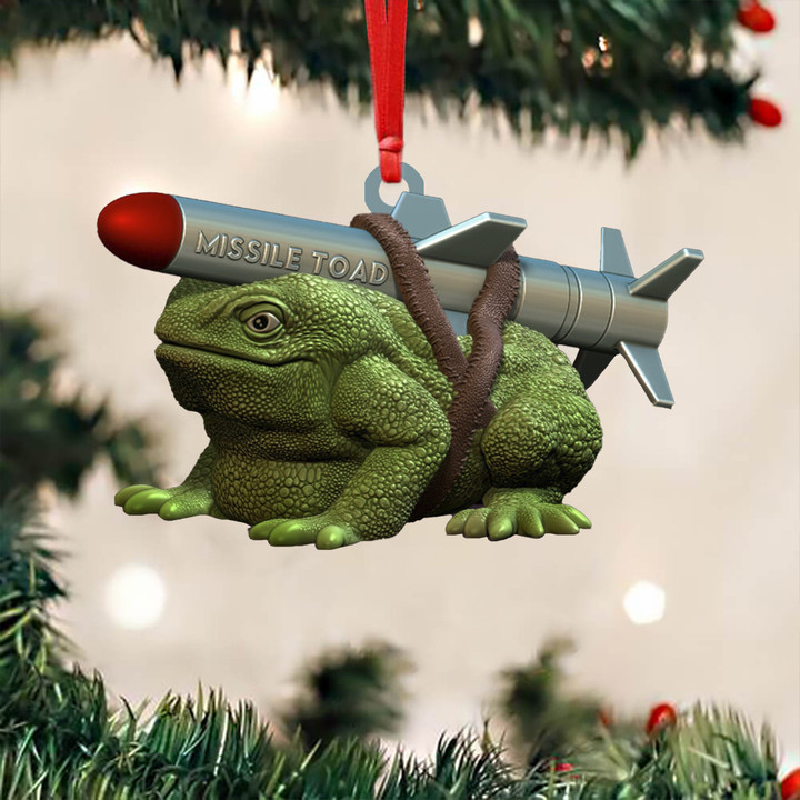 Missile Toad Ornament Missile Toad Meme Christmas Tree Decorating Ideas 2022