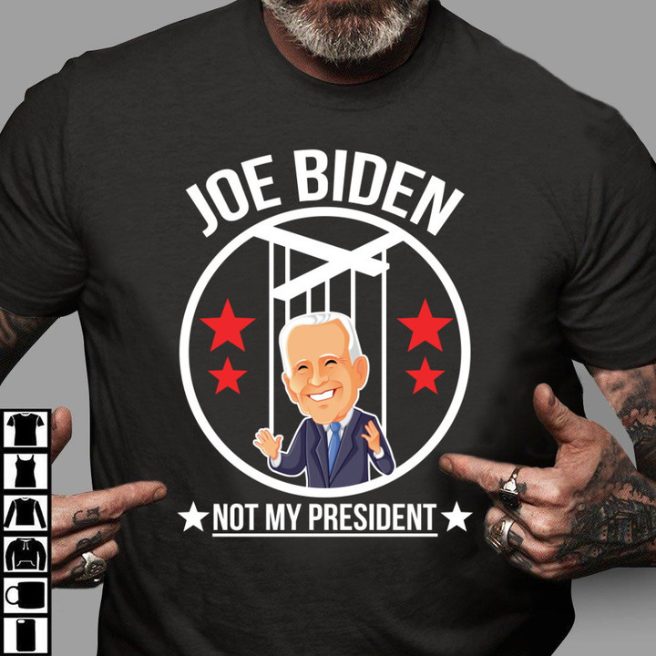 Anti Biden Shirt, Joe Biden Not My President Classic T-Shirt KM0704
