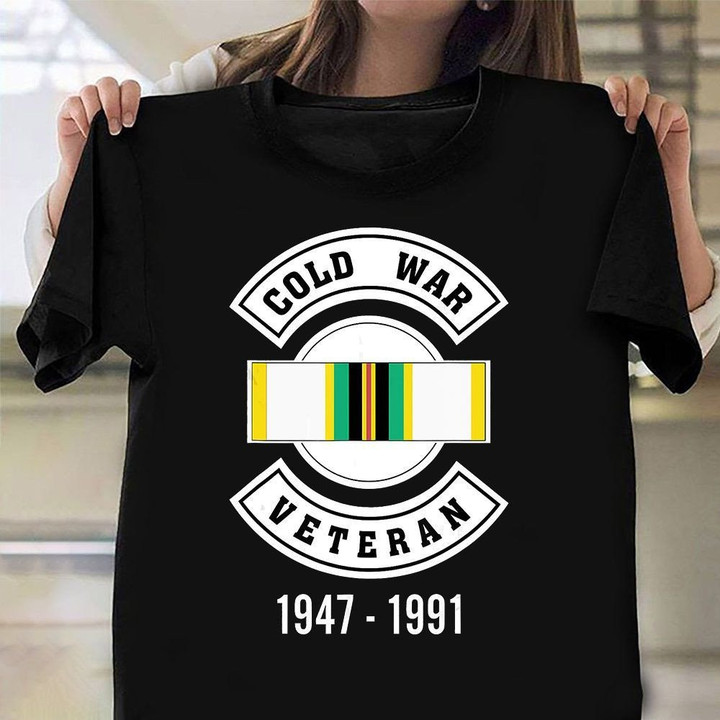 Cold War 1947 - 1991 Veteran T-Shirt Army Combat War Veteran Shirt Gift For Vet 2022