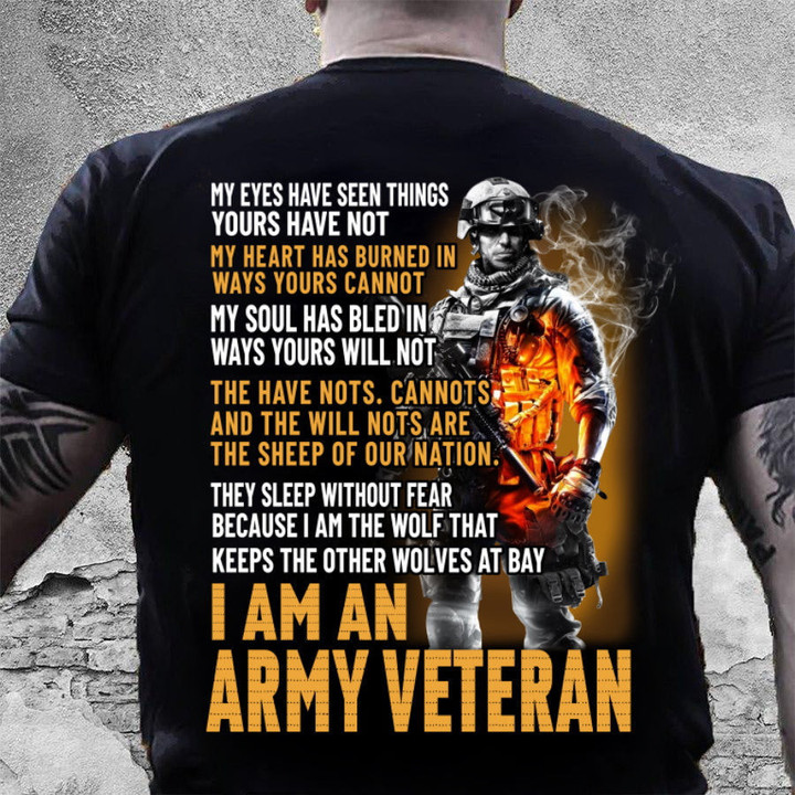 Veteran Shirt, US Army Shirt, I Am An Army Veteran T-Shirt KM0507 - ATMTEE