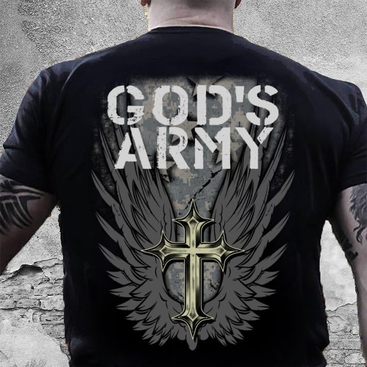 Army Shirt, God's Army Standard T-Shirt - ATMTEE