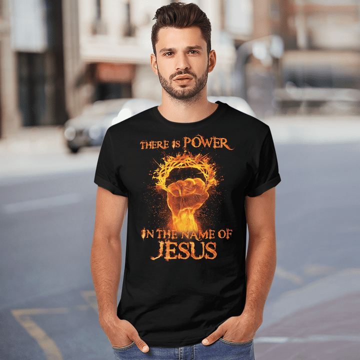 There Is Power In The Name Of Jesus Classic - Tshirt
