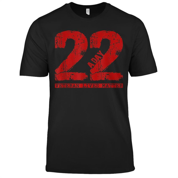 22 A Day Veteran Shirt - 22 A Day Veteran Suicide Apparel T-shirt, hoodie, sweatshirt
