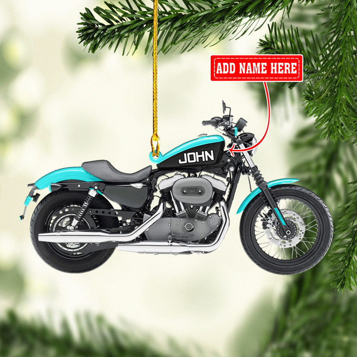 Personalized Motorcycle NI3011006YR Ornaments