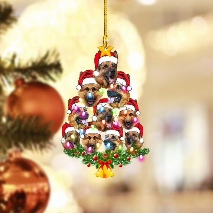 German Shepherd Christmas Tree NI3011021YC Ornaments