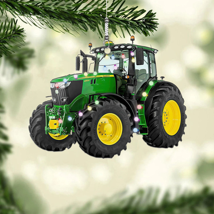 Farmer Christmas Tractor NI2610515YT Ornaments