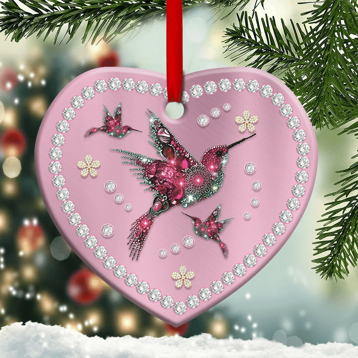 Hummingbird Pink YC0711886CL Ornaments