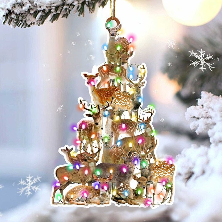Deer Christmas Tree XR1111008CL Ornaments