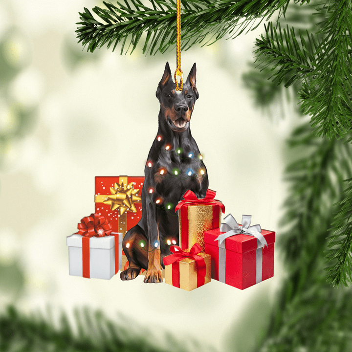 Doberman Dog NI1711010XB Ornaments