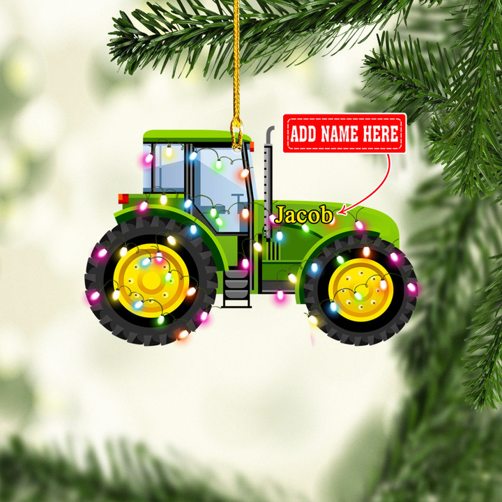 Personalized Tractor NI1311021YC Ornaments
